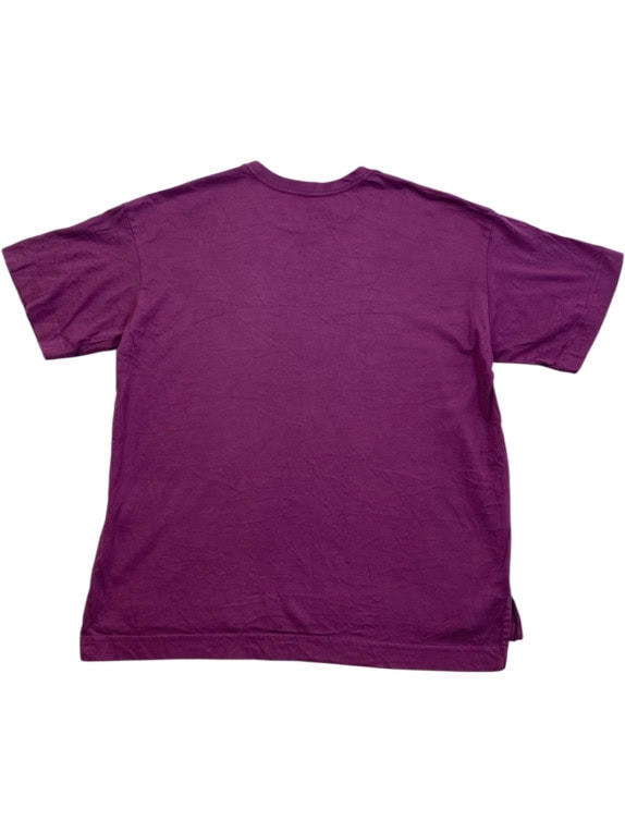 CHAMPION T SHIRT MINIMAL VIOLA UOMO PRE OWNED M