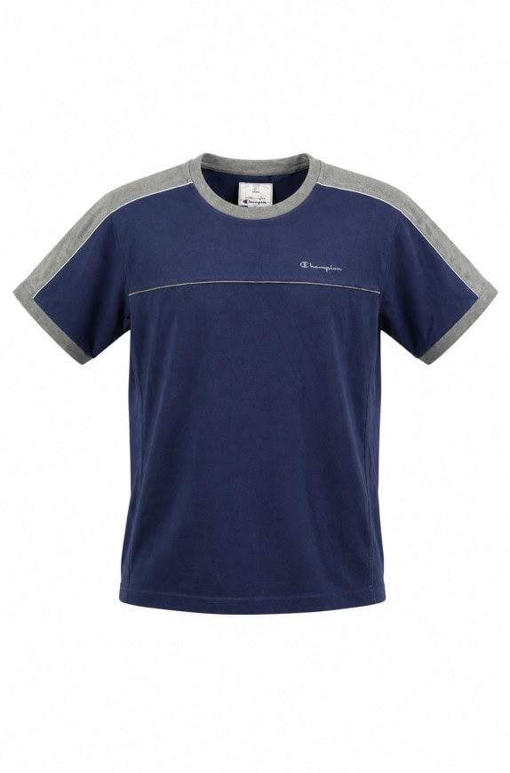 CHAMPION T SHIRT MINIMAL NAVY ΑΝΤΡΙΚΟ PRE OWNED M
