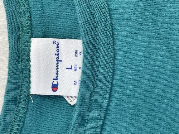CHAMPION T SHIRT MINIMAL ΤΙΡΚΟΥΑΖ ΑΝΤΡΙΚΟ PRE OWNED L