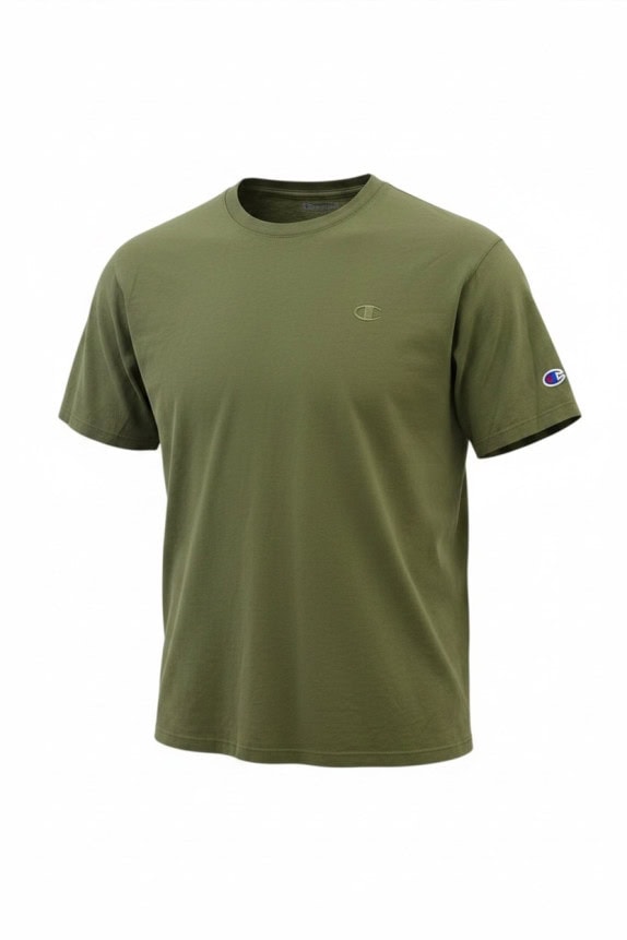 CHAMPION T SHIRT MINIMAL ΧΑΚΙ ΑΝΤΡΙΚΟ PRE OWNED M