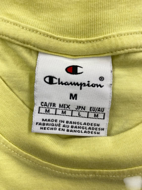 CHAMPION T-SHIRT SCRIPT LOGO ΛΑΙΜΙ ΑΝΔΡΙΚΟ M