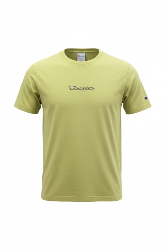 CHAMPION T-SHIRT SCRIPT LOGO ΛΑΙΜΙ ΑΝΔΡΙΚΟ M