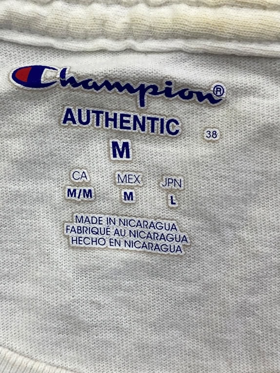 CHAMPION T-SHIRT UCLA BIG LOGO BIANCO UNISEX M