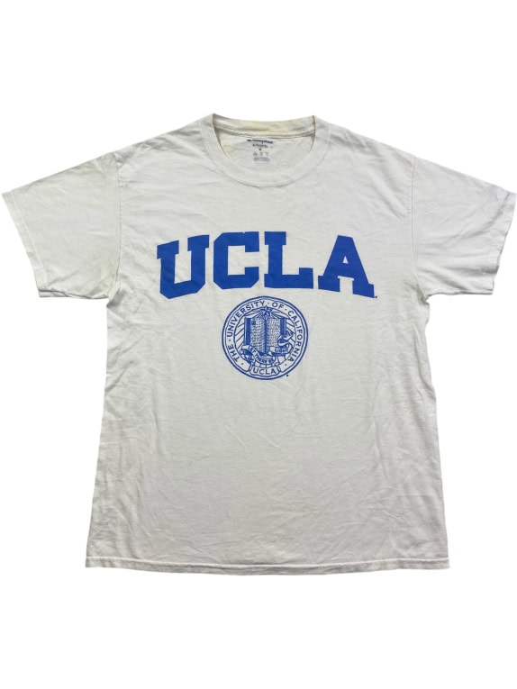 CHAMPION T-SHIRT UCLA BIG LOGO BIANCO UNISEX M