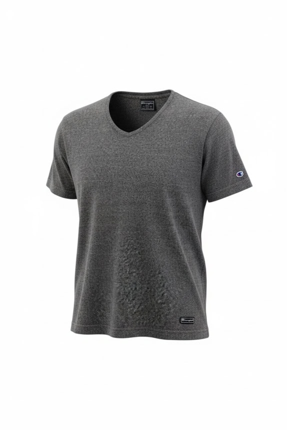 CHAMPION T-SHIRT VINTAGE ΛΟΓΟΤΥΠΟ ΓΚΡΙ ΑΝΔΡΙΚΟ L