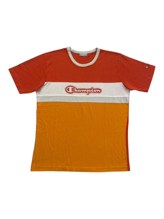 CHAMPION T-SHIRT VINTAGE ΛΟΓΟΤΥΠΟ ΠΟΛΥΧΡΩΜΟ ΑΝΔΡΙΚΟ M