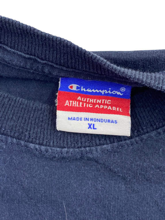 CHAMPION T-SHIRT VINTAGE VILLANOVA UNIVERSITY ΛΟΓΟΤΥΠΟ ΜΠΛΕ ΣΚΟΥΡΟ UNISEX XL preowned