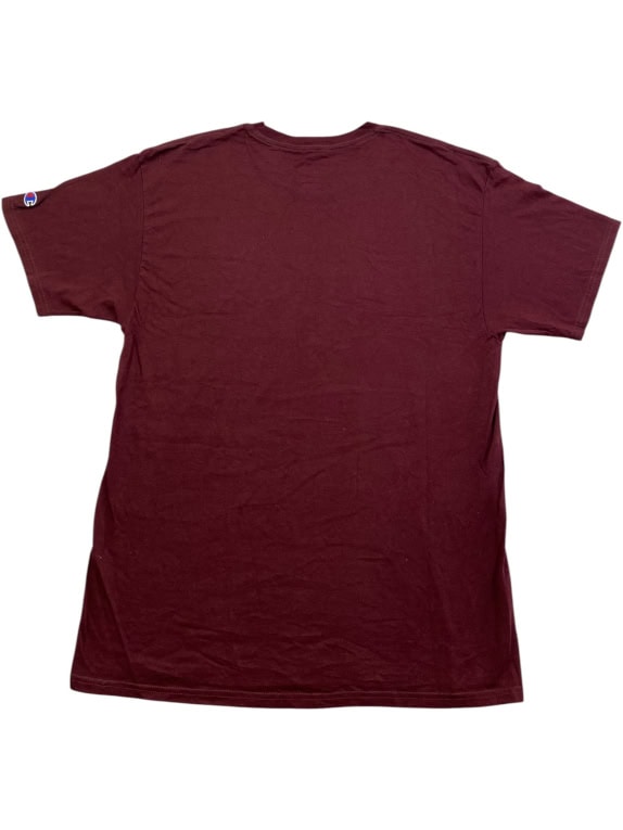 CHAMPION T-Shirt Virginia Union University Alumni Μπορντό Unisex L