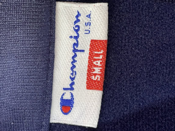 CHAMPION TRACK JACKET LOGO NAVY ΑΝΤΡΙΚΟ PRE OWNED S