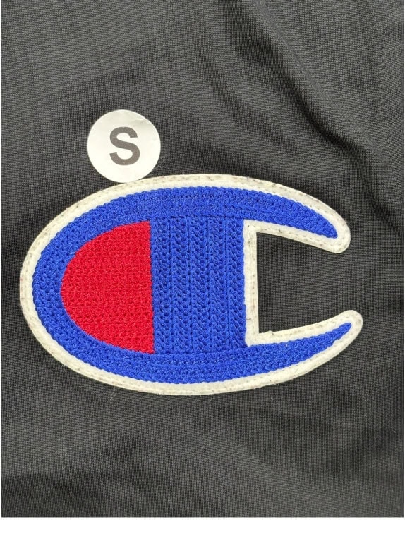 CHAMPION TRACK JACKET SPORTSWEAR ΜΑΥΡΟ ΑΝΤΡΙΚΟ PRE OWNED S