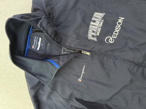 CHAMPION TRACK JACKET SPORTY NAVY ΑΝΤΡΙΚΟ PRE OWNED L