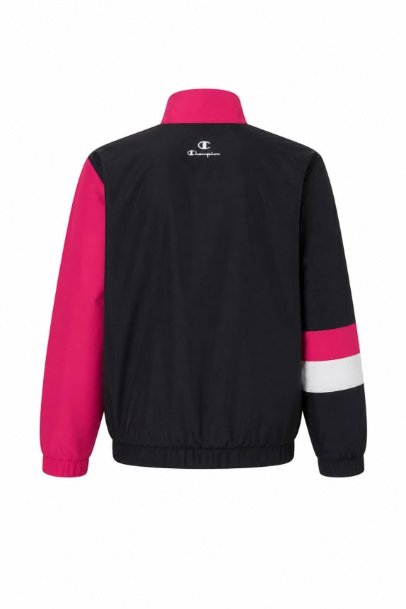 1990 CHAMPION ΤΖΑΚΕΤ STREETWEAR ΜΑΥΡΟ ΡΟΖ ΛΕΥΚΟ ΑΝΤΡΙΚΟ PRE OWNED L