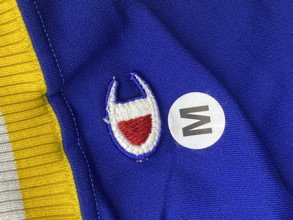 CHAMPION ΒΕΡΜΟΥΔΑ SPORTSWEAR ΜΠΛΕ ΚΙΤΡΙΝΟ ΑΝΤΡΙΚΟ PRE OWNED M