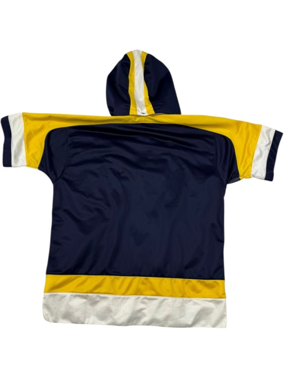 CHAMPION VINTAGE ATHLETIC MESH HOODED JACKET - S