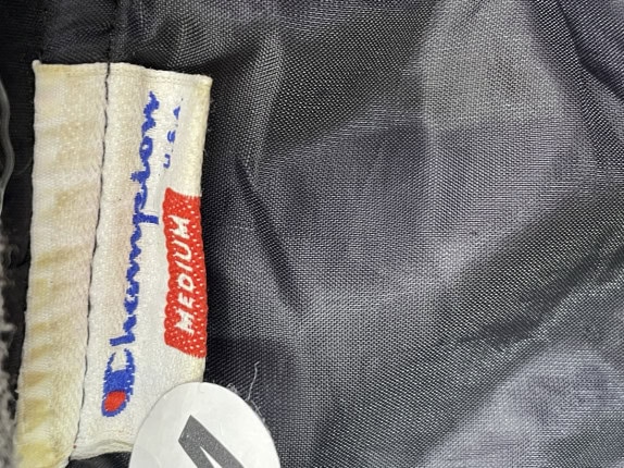 1993 CHAMPION ZIP HOODIE MINIMAL CHARCOAL ΑΝΤΡΙΚΟ PRE OWNED M