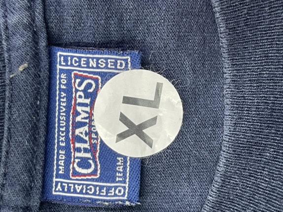 90s CHAPS GRAPHIC TEE SPORTY NAVY UOMO PRE OWNED XL