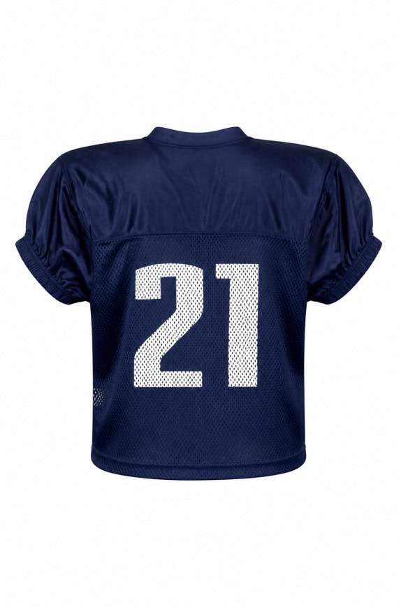 CHAMPRO FOOTBALL JERSEY ATHLETIC NAVY UNISEX PRE OWNED XS