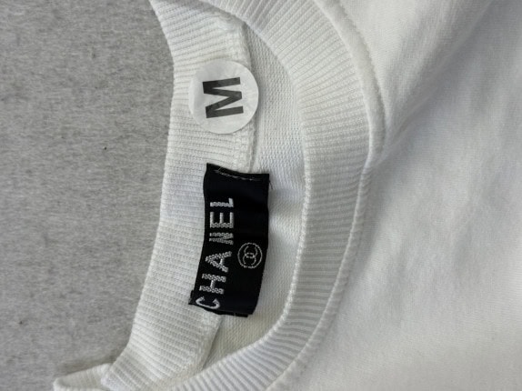 CHANEL FELPA GRAPHIC BIANCO DONNA PRE OWNED
