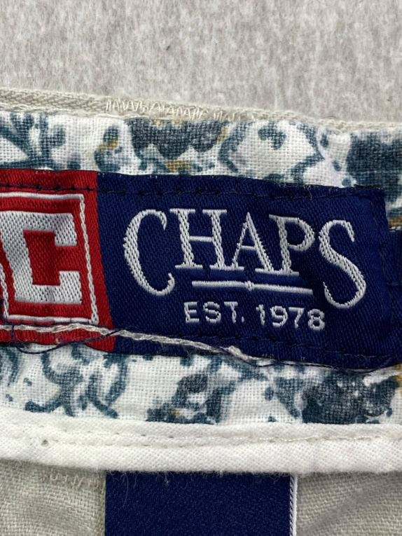 CHAPS CARGO SHORTS STREETWEAR BEIGE UNISEX M