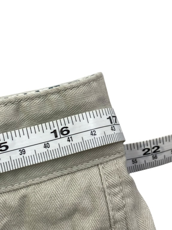 CHAPS CARGO SHORTS STREETWEAR BEIGE UNISEX M