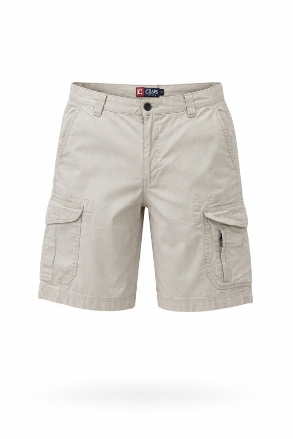 CHAPS CARGO SHORTS UTILITY CREAM ΑΝΤΡΙΚΟ PRE OWNED XL