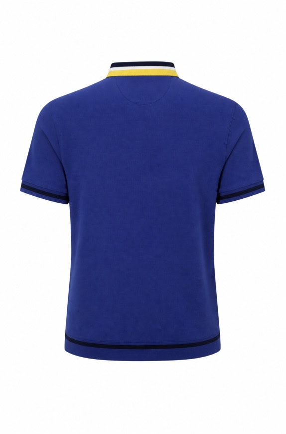 CHAPS POLO SHIRT RETRO BLU UOMO PRE OWNED L