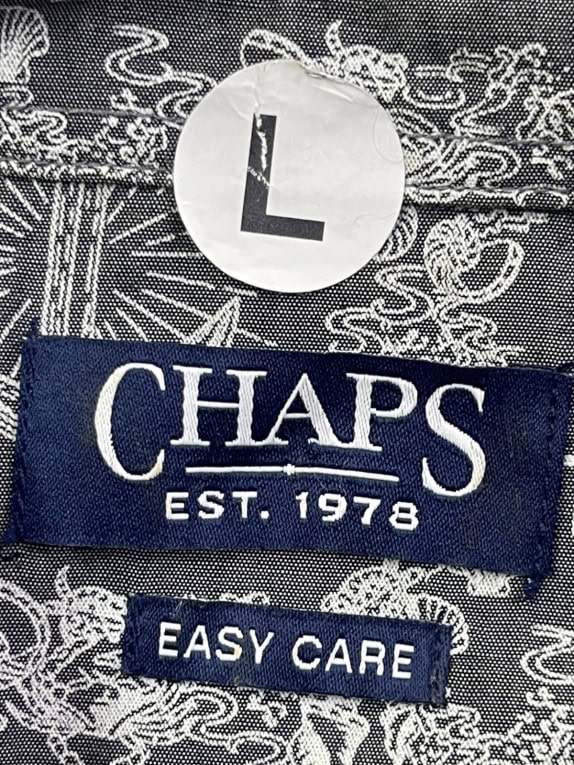 CHAPS ΠΟΥΚΑΜΙΣΟ ΑΝΕΤΟ ΜΑΥΡΟ ΑΝΤΡΙΚΟ PRE OWNED L