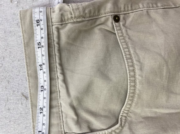 CHAPS SHORTS MINIMAL BEIGE MENS PRE OWNED M