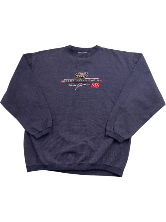 CHASE AUTHENTICS CREWNECK RACING NAVY UOMO PRE OWNED M
