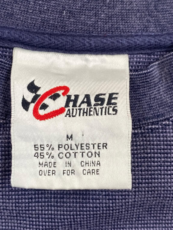 CHASE AUTHENTICS CREWNECK RACING NAVY UOMO PRE OWNED M