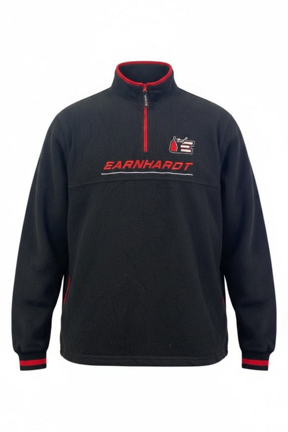 CHASE AUTHENTICS ΦΛΙΣ QUARTER ZIP RACING ΜΑΥΡΟ ΑΝΤΡΙΚΟ PRE OWNED L