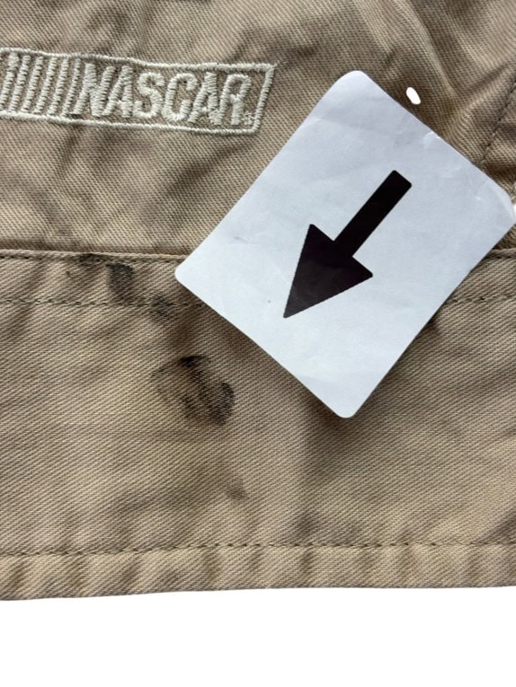 CHASE AUTHENTICS CAMICIA RACING BEIGE UOMO PRE OWNED L