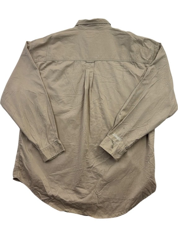 CHASE AUTHENTICS CAMICIA RACING BEIGE UOMO PRE OWNED L