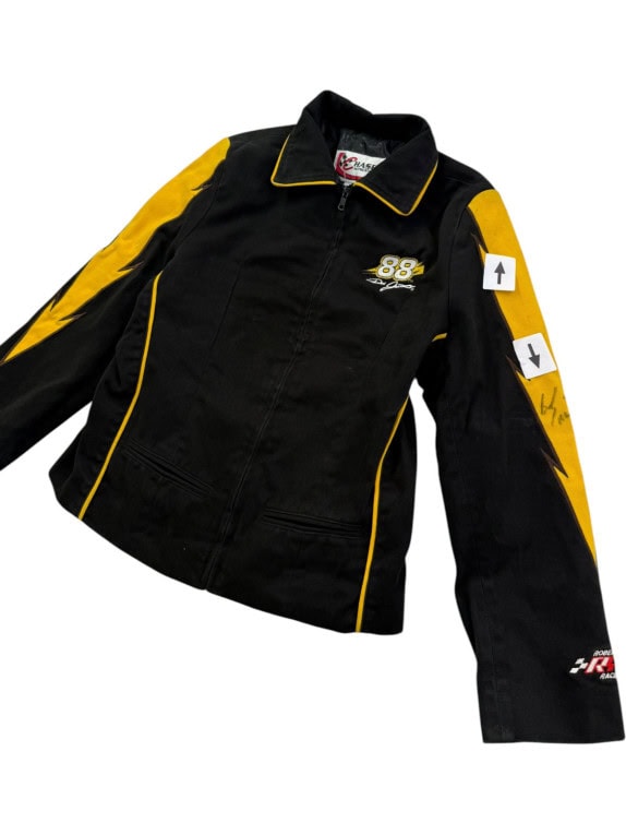 CHASE AUTHENTICS GIACCA RACING VINTAGE NERO UOMO PRE OWNED S