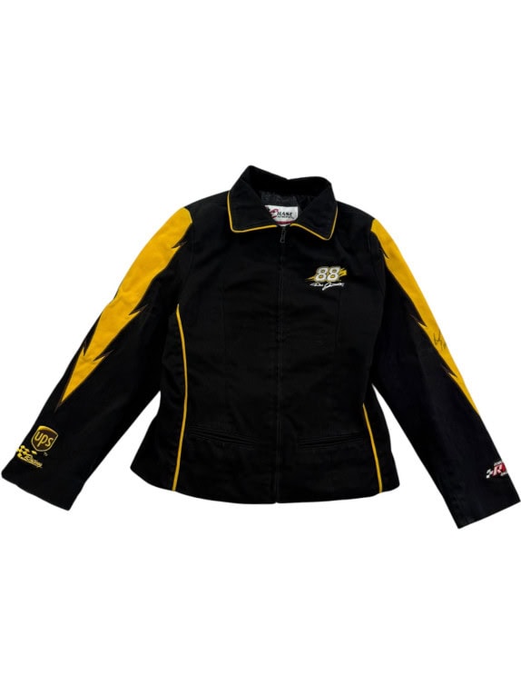 CHASE AUTHENTICS GIACCA RACING VINTAGE NERO UOMO PRE OWNED S