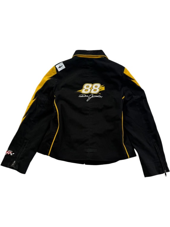 CHASE AUTHENTICS GIACCA RACING VINTAGE NERO UOMO PRE OWNED S