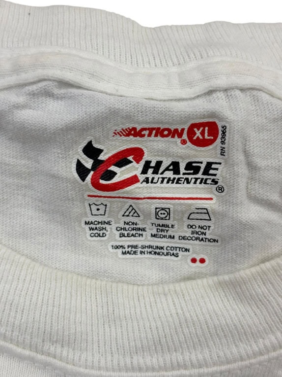 CHASE AUTHENTICS T SHIRT RACING GRAPHIC ΛΕΥΚΟ ΑΝΤΡΙΚΟ PRE OWNED XL