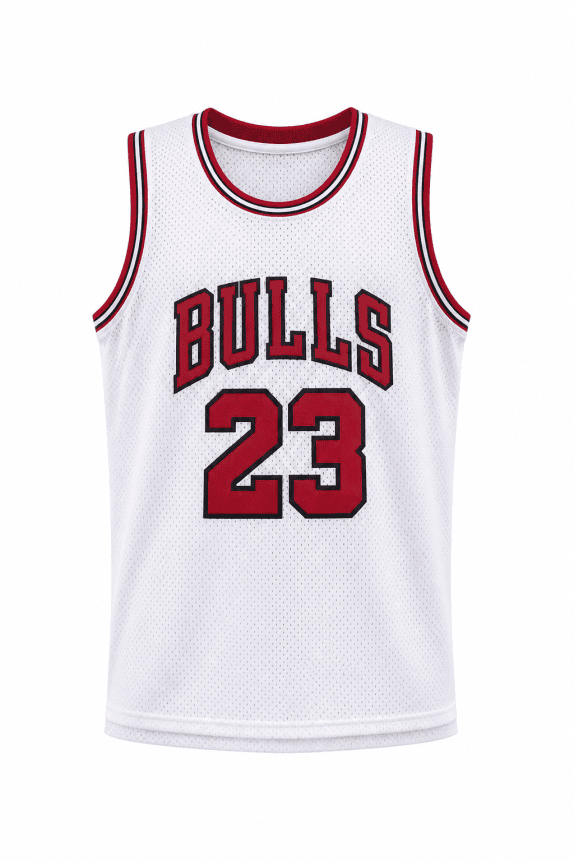 CHICAGO BULLS ΜΠΛΟΥΖΑΚΙ ΜΠΑΣΚΕΤ ΕΜΠΡΙΜΕ ΛΕΥΚΟ ΑΝΤΡΙΚΟ PRE OWNED M