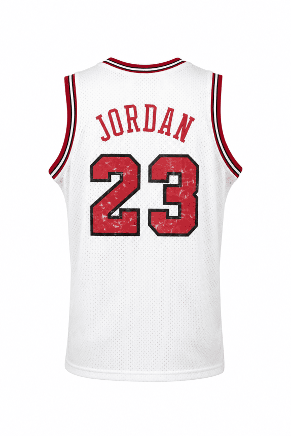 CHICAGO BULLS ΜΠΛΟΥΖΑΚΙ ΜΠΑΣΚΕΤ ΕΜΠΡΙΜΕ ΛΕΥΚΟ ΑΝΤΡΙΚΟ PRE OWNED M