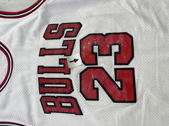 CHICAGO BULLS ΜΠΛΟΥΖΑΚΙ ΜΠΑΣΚΕΤ ΕΜΠΡΙΜΕ ΛΕΥΚΟ ΑΝΤΡΙΚΟ PRE OWNED M