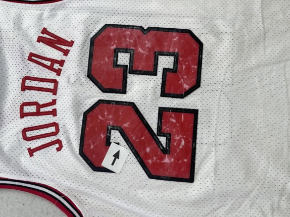 CHICAGO BULLS ΜΠΛΟΥΖΑΚΙ ΜΠΑΣΚΕΤ ΕΜΠΡΙΜΕ ΛΕΥΚΟ ΑΝΤΡΙΚΟ PRE OWNED M