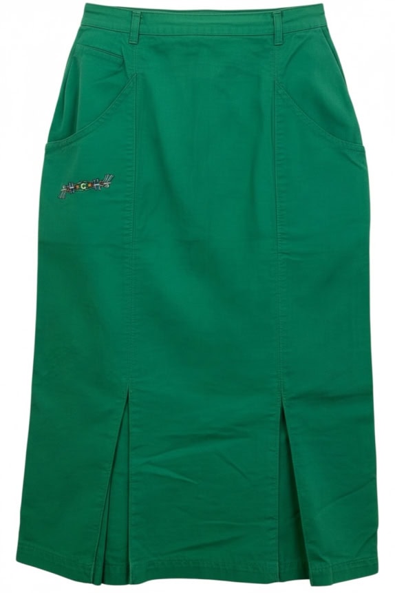 CHIMB SKIRT GREEN WOMEN'S XS