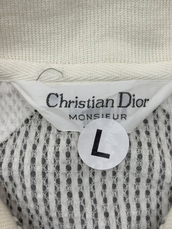 CHRISTIAN DIOR MONSIEUR GIACCA TRACK VINTAGE GRIGIA UOMO PRE OWNED L