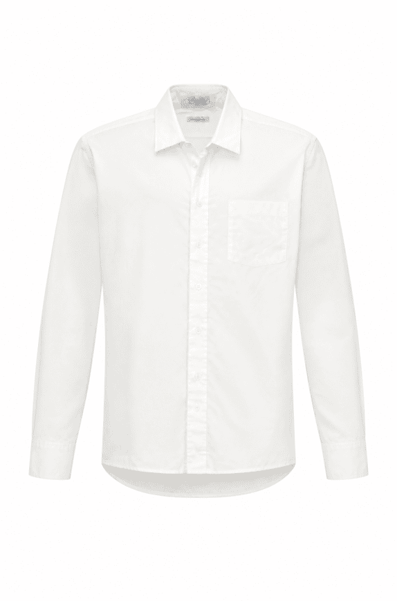 CHRISTIAN DIOR SHIRT CLASSIC OFF WHITE MEN PRE OWNED L