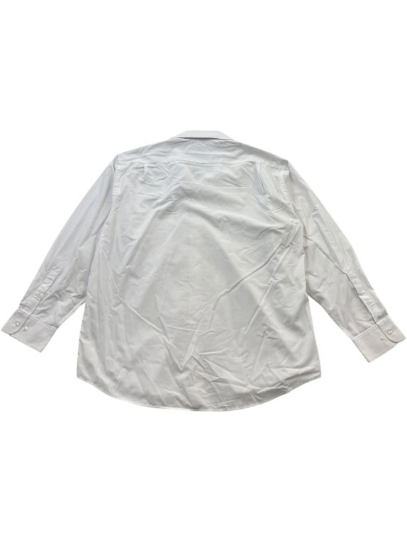 CHRISTIAN DIOR ΠΟΥΚΑΜΙΣΟ MINIMAL OFF WHITE ΑΝΤΡΙΚΟ PRE OWNED L