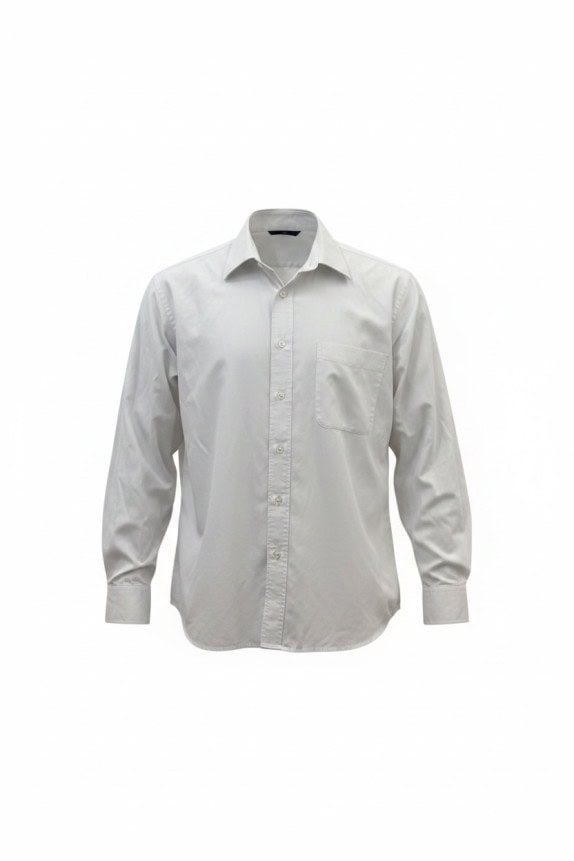 CHRISTIAN DIOR ΠΟΥΚΑΜΙΣΟ MINIMAL OFF WHITE ΑΝΤΡΙΚΟ PRE OWNED L