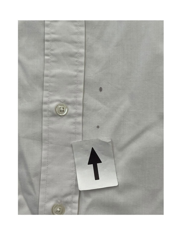 CHRISTIAN DIOR ΠΟΥΚΑΜΙΣΟ MINIMAL OFF WHITE ΑΝΤΡΙΚΟ PRE OWNED L