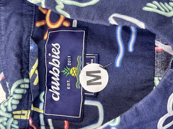 CHUBBIES CAMICIA HAWAIIAN MULTICOLORE UOMO PRE OWNED M