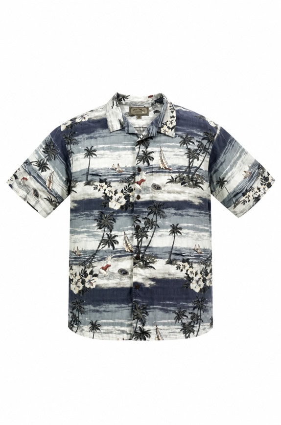 CINZIA SOLE SHIRT VINTAGE MULTICOLOR MENS PRE OWNED XXL