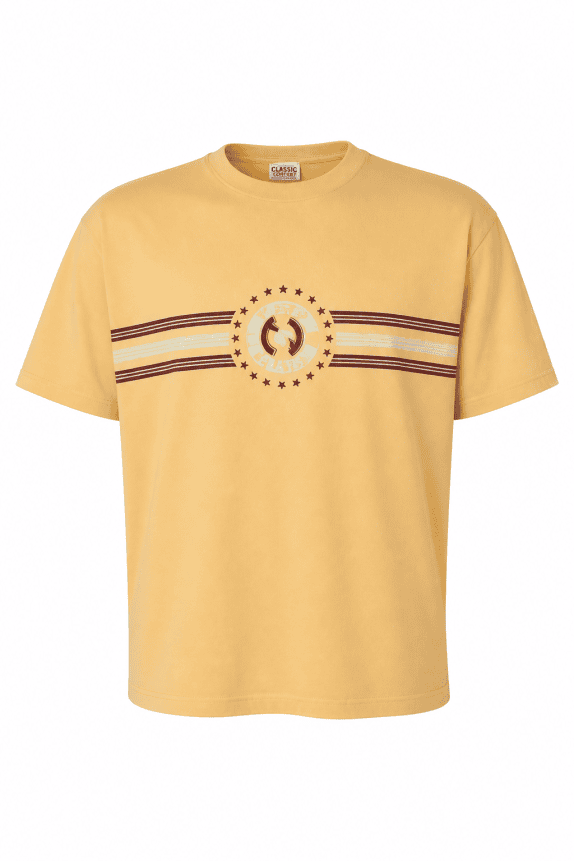 1984 CLASSIC NOUVEAU GRAPHIC TEE ΜΠΕΖ ΑΝΤΡΙΚΟ PRE OWNED XL